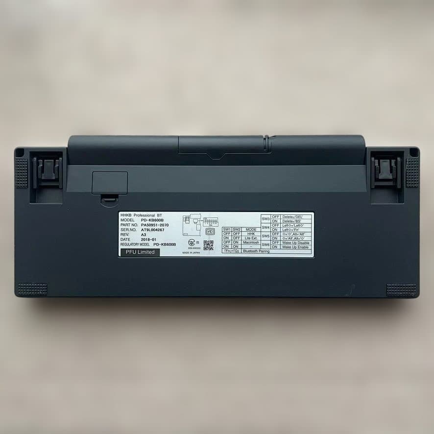 HHKB Professional キーボード BT 英語配列 黒