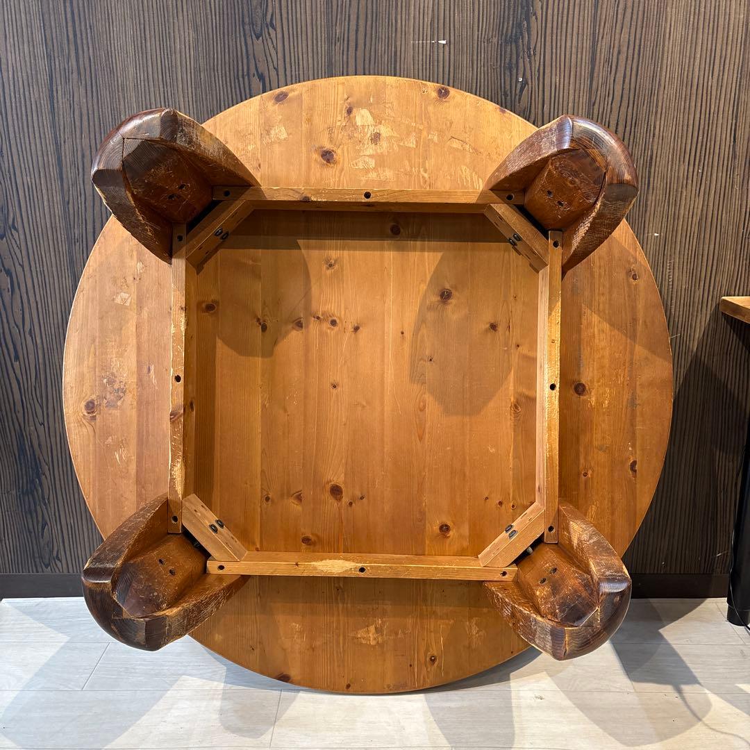 無垢材 コーヒーテーブル センターテーブル ちゃぶ台 サークル