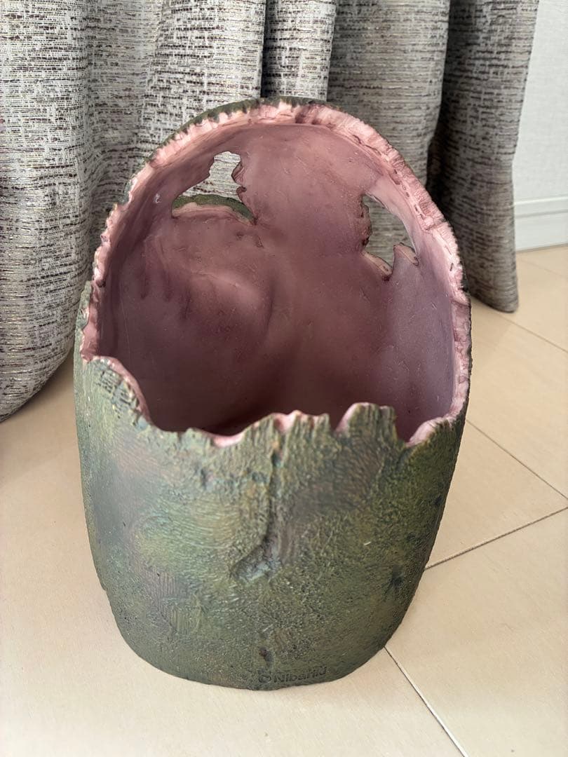 巨神兵　ラピュタ　陶器製自然風合いプランター