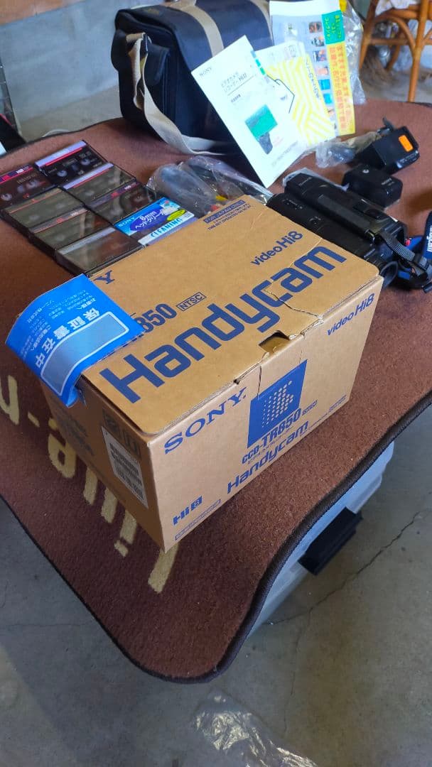 超美品 SONY Hi8 HANDYCAM CCD-TR850 動作確認済み