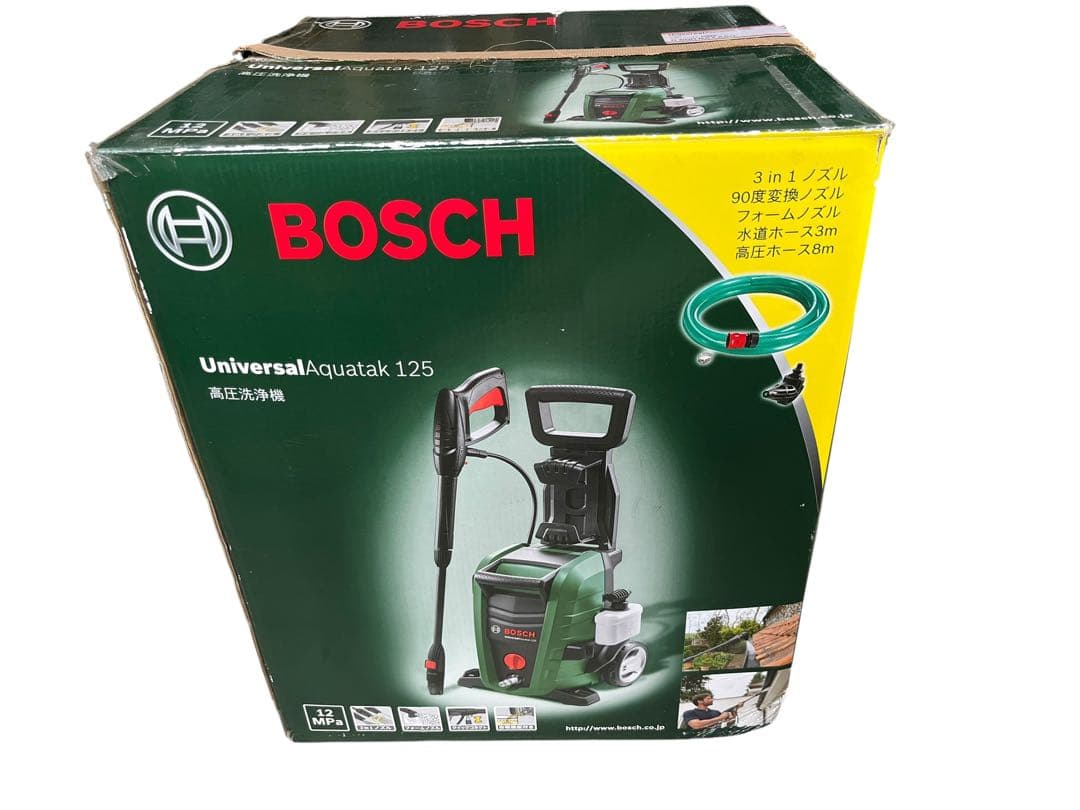 未使用 BOSCH Universal Aquatak UA125 高圧洗浄機