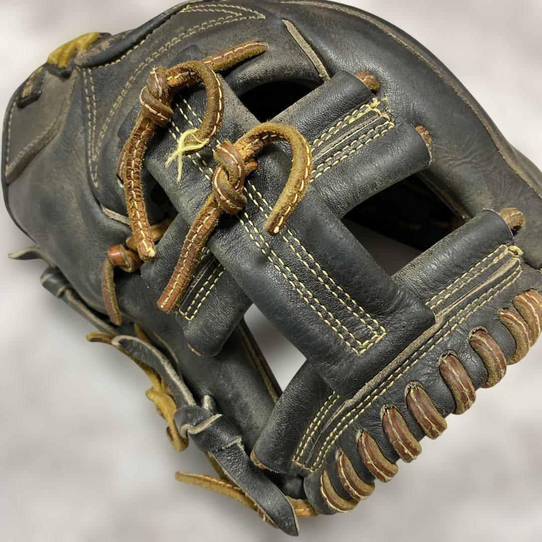 エヌエー　ジュンケイ　 硬式グローブ 黒