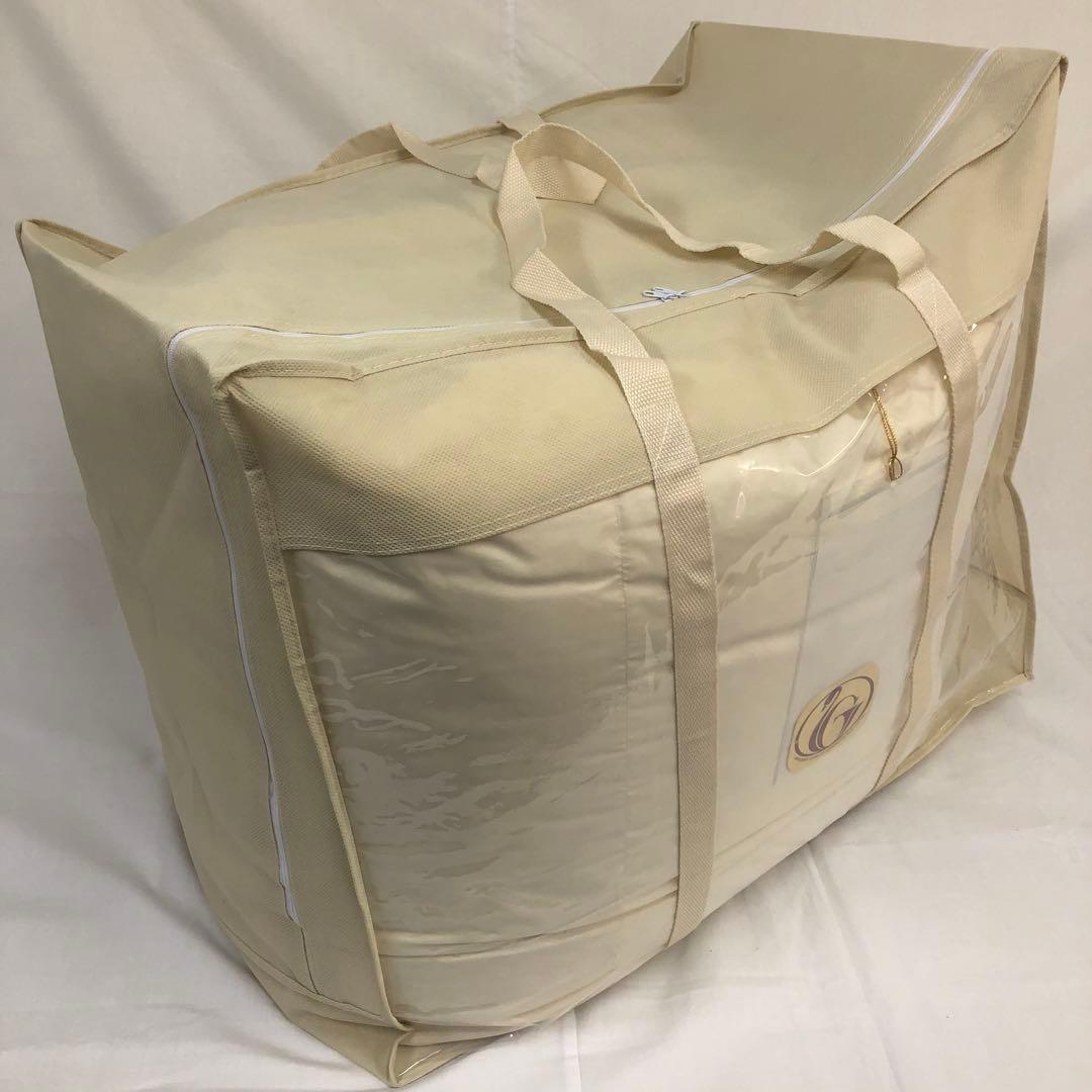 羽毛布団 シングル ニューゴールド 生成り 日本製 150×210cm 特価