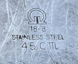 遠藤商事 業務用 18-8ステンレス ボール φ27～45cm ８個セット