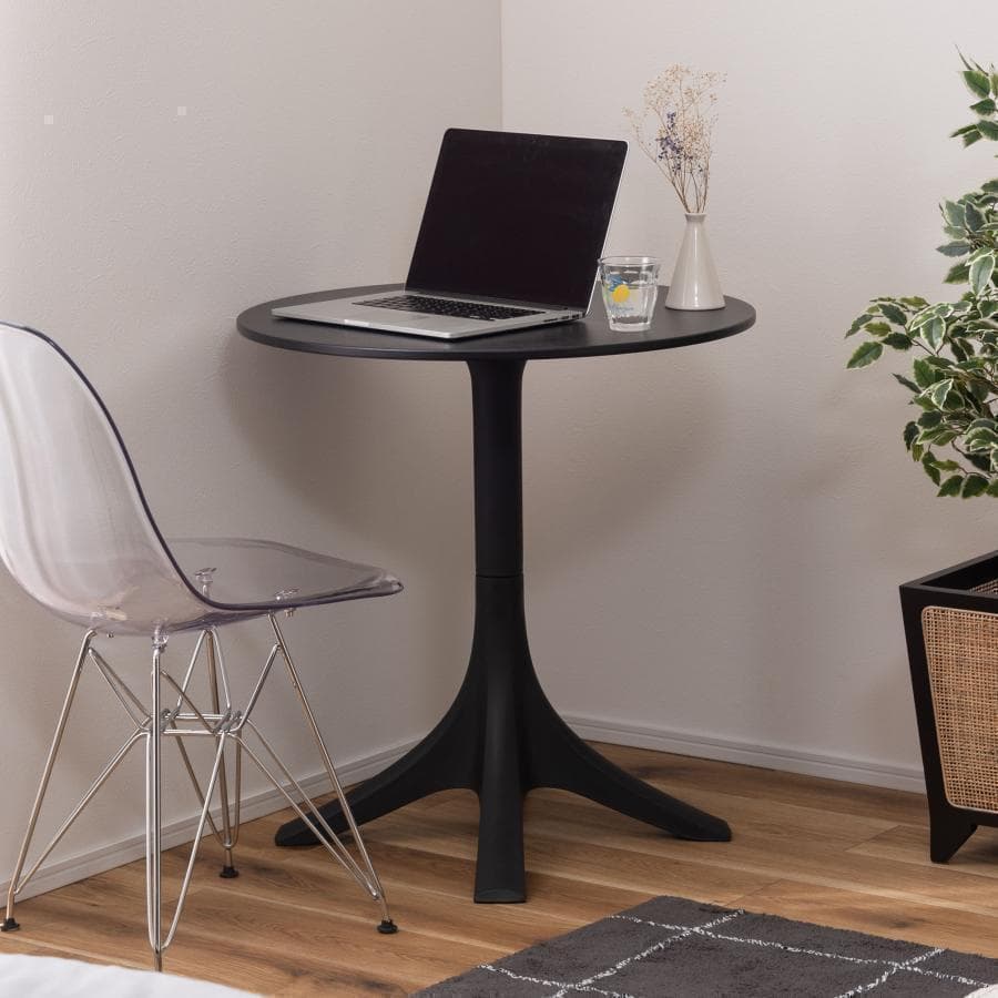 東谷 カフェテーブル CL-490BK 481