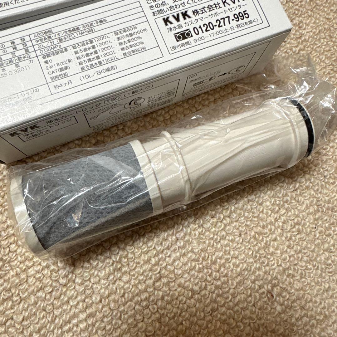 KVK 浄水器カートリッジ T80 1個入り×3