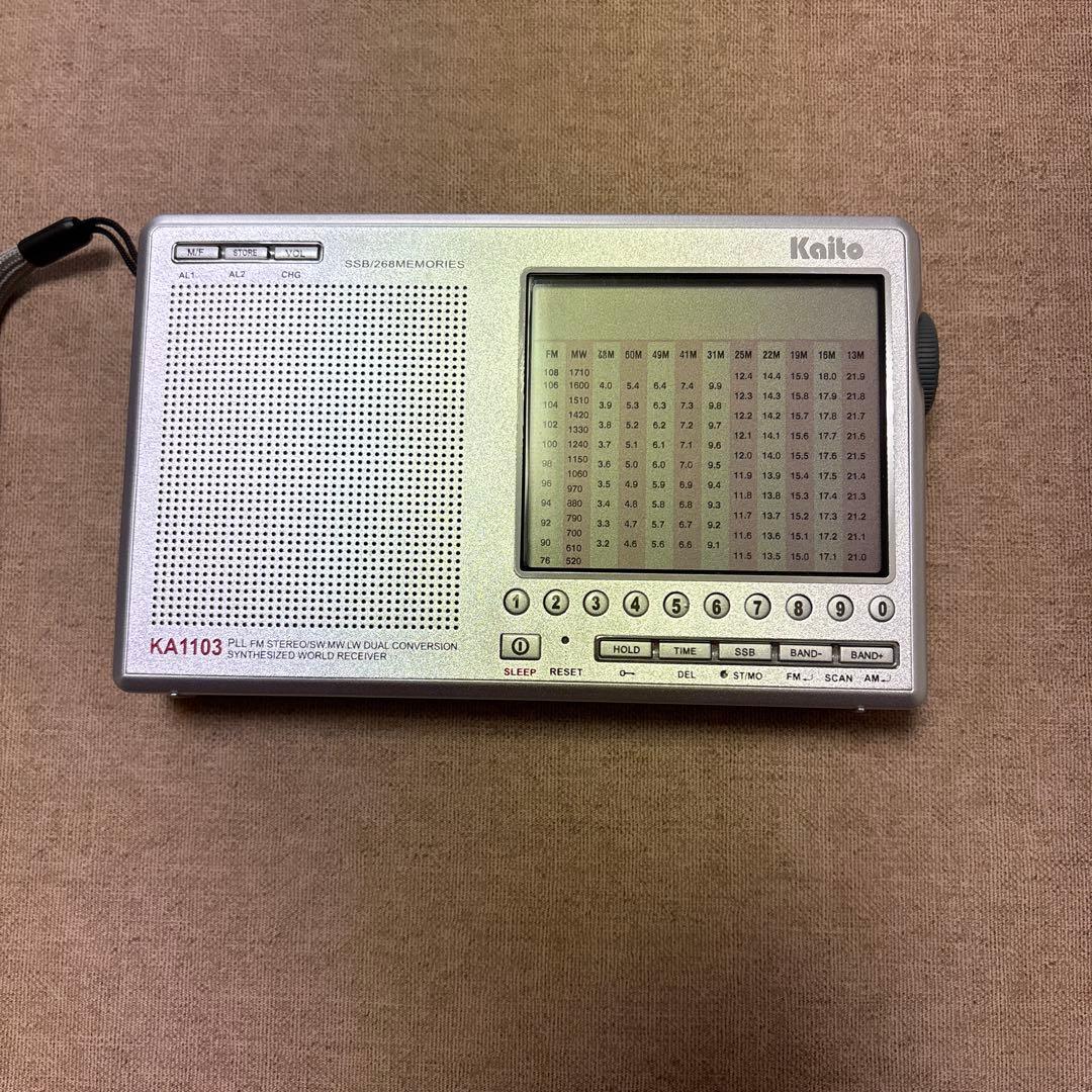 Kaito KA1103 PLL FMステレオラジオ
