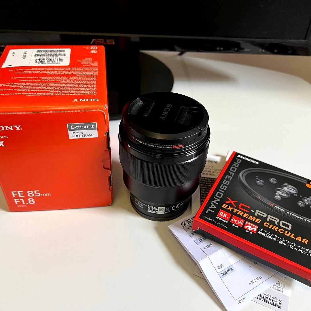 SONY FE 85 F1.8 ソニー FE 85mm f1.8 美品