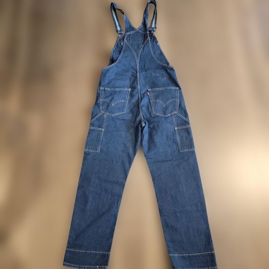 Levi's　ダブルニーオーバーオール　ブルー　32×32