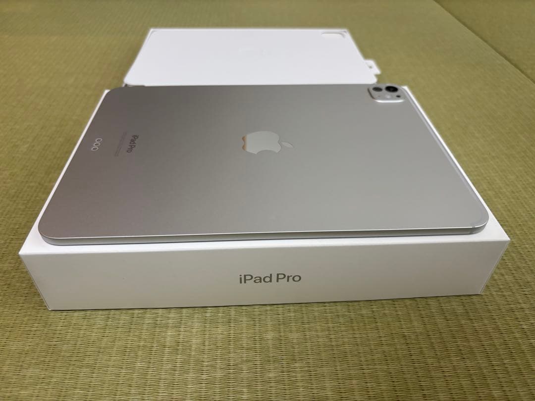 iPad Pro 11インチ (M4)Wi-Fi 256GBシルバー&純正カバー