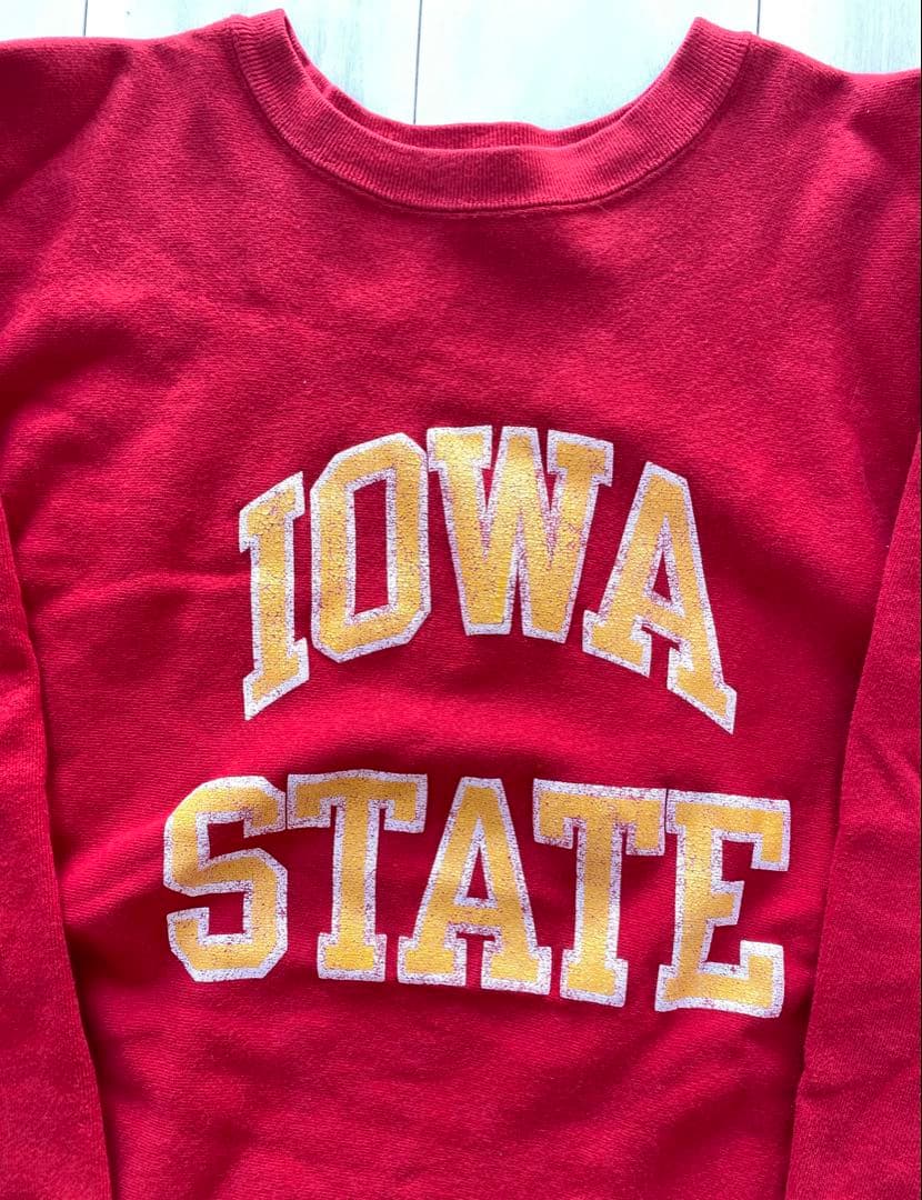 美品 80's Champion チャンピオン リバースウィーブ アイオワ