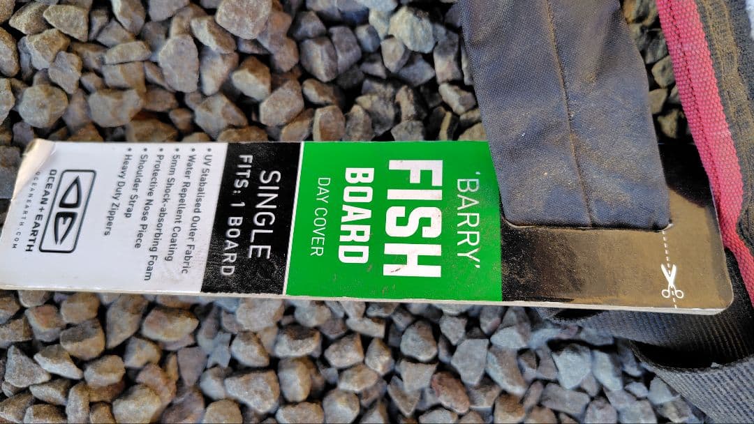 新品 ミッドレングス用サーフボードハードケース 　OCEAN＆EARTH