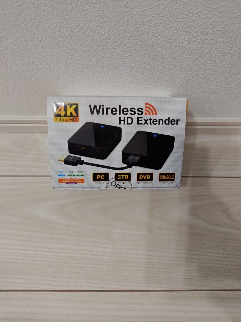 ✨1点物✨ワイヤレスHDMI 送信機 受信機 4K出力 無線 5Ghz