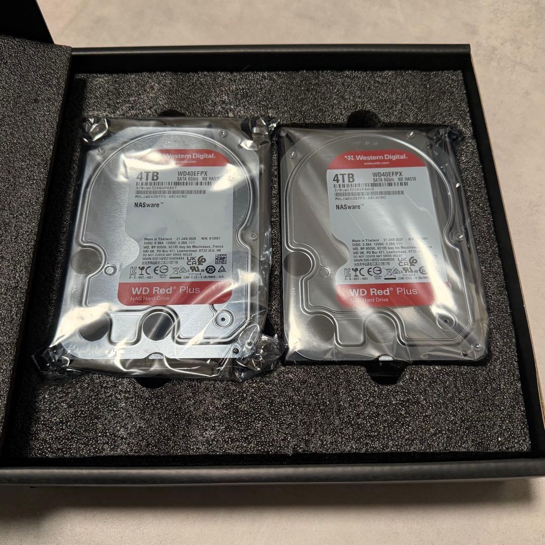 UGREEN NASync DXP2800 4TB x2 HDD付き