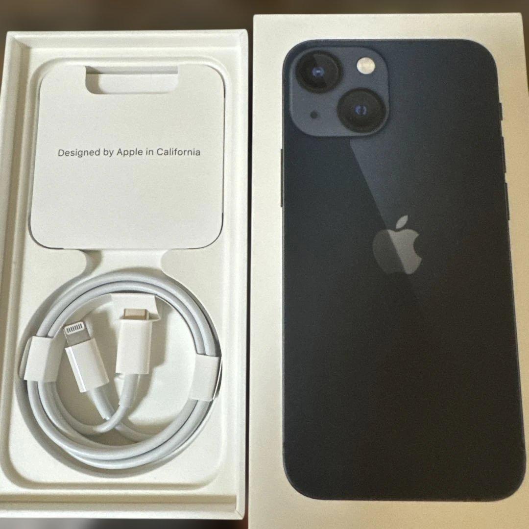 美品 Apple iPhone 13 mini 256GB simフリー