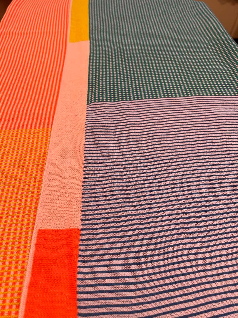 IKEA イケア　TESAMMANS テサッマンス　ブランケット