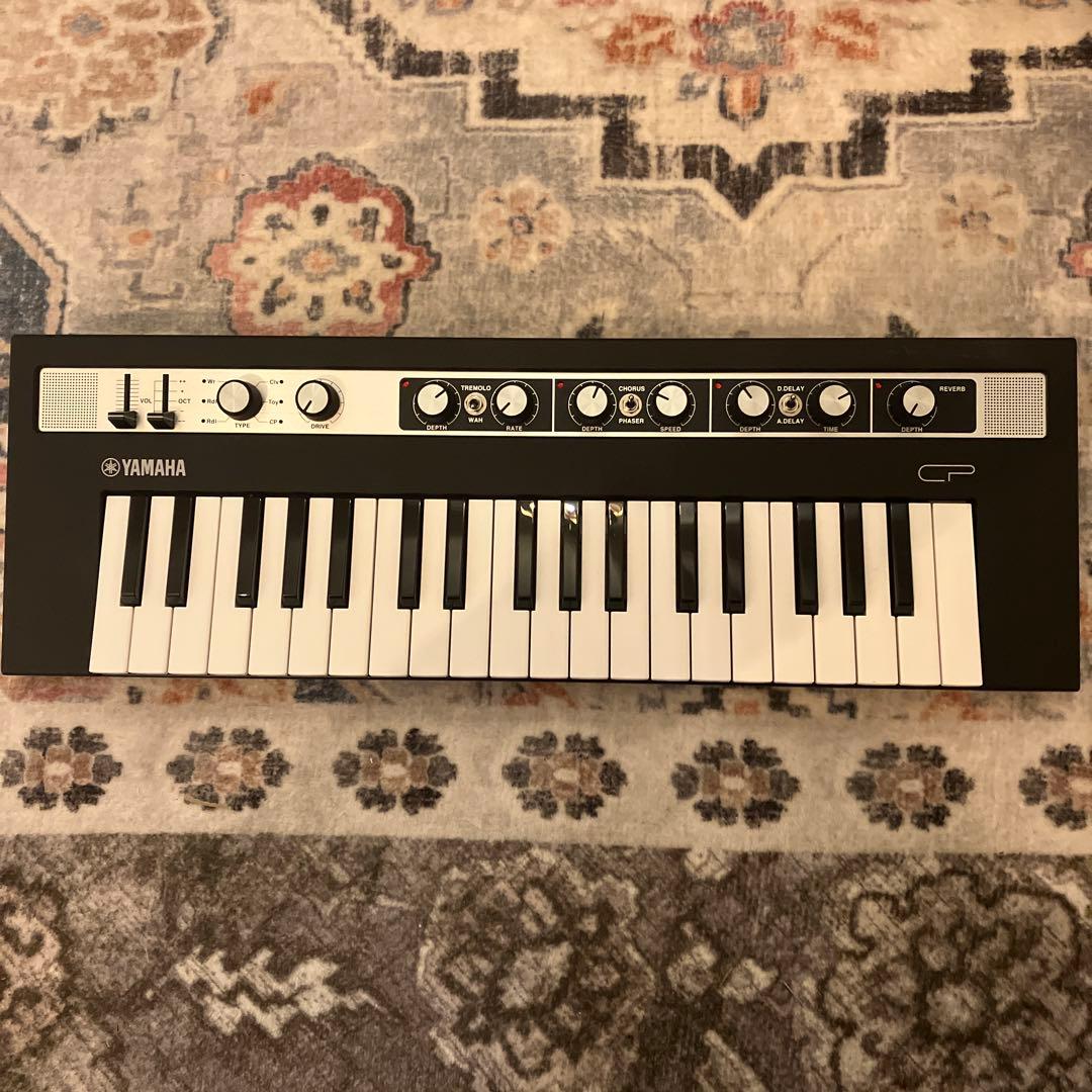 Yamaha reface CP 37キーボード サスティンペダル付き