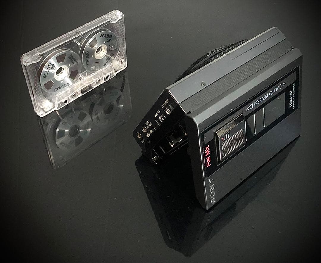 カセットウォークマンSony TCM-57「稀少新品級、整備済み、完動超美品」