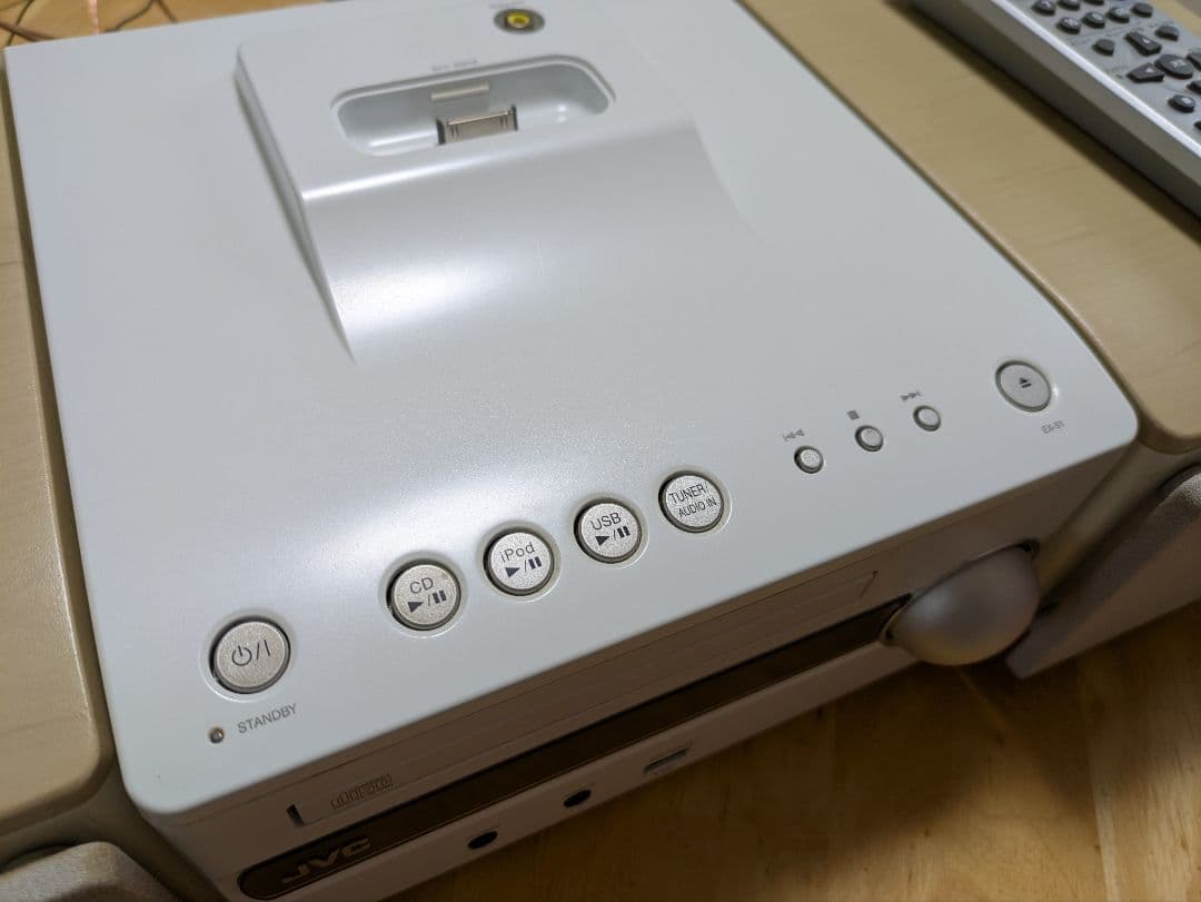 JVC ミニコンポ USBポート付き
