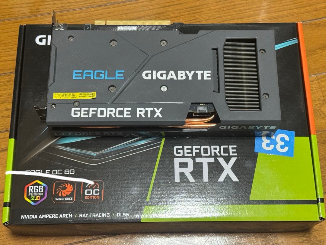 グラフィックボード・グラボ・ビデオカード GIGABYTE GeForce RTX 3060 Ti 8GB