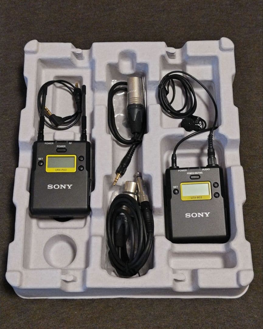 SONY ワイヤレスマイクロホンパッケージ UWP-D11