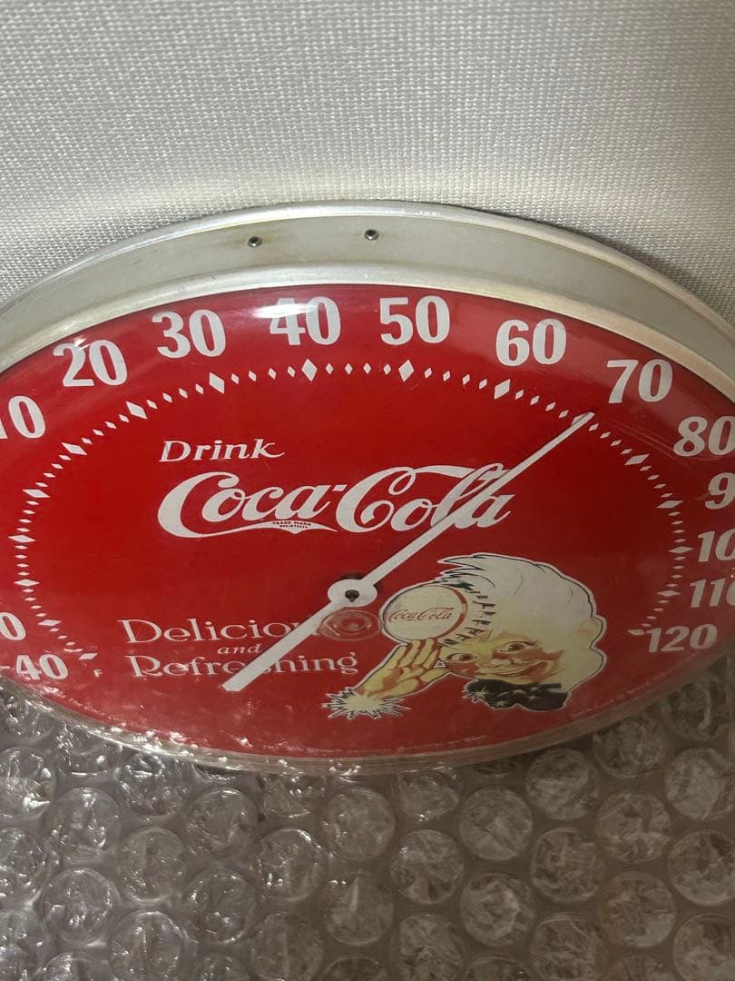 ヴィンテージ コカ・コーラ 温度計 サーモメイター