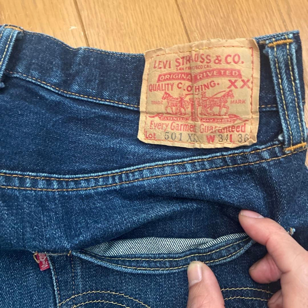 LEVI'S リーバイス 501XX バレンシア工場　色残り90