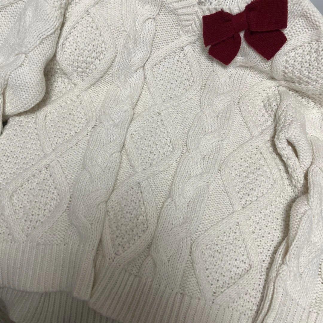 RoseMuse Oversized cable knit OP　ロゼミューズ