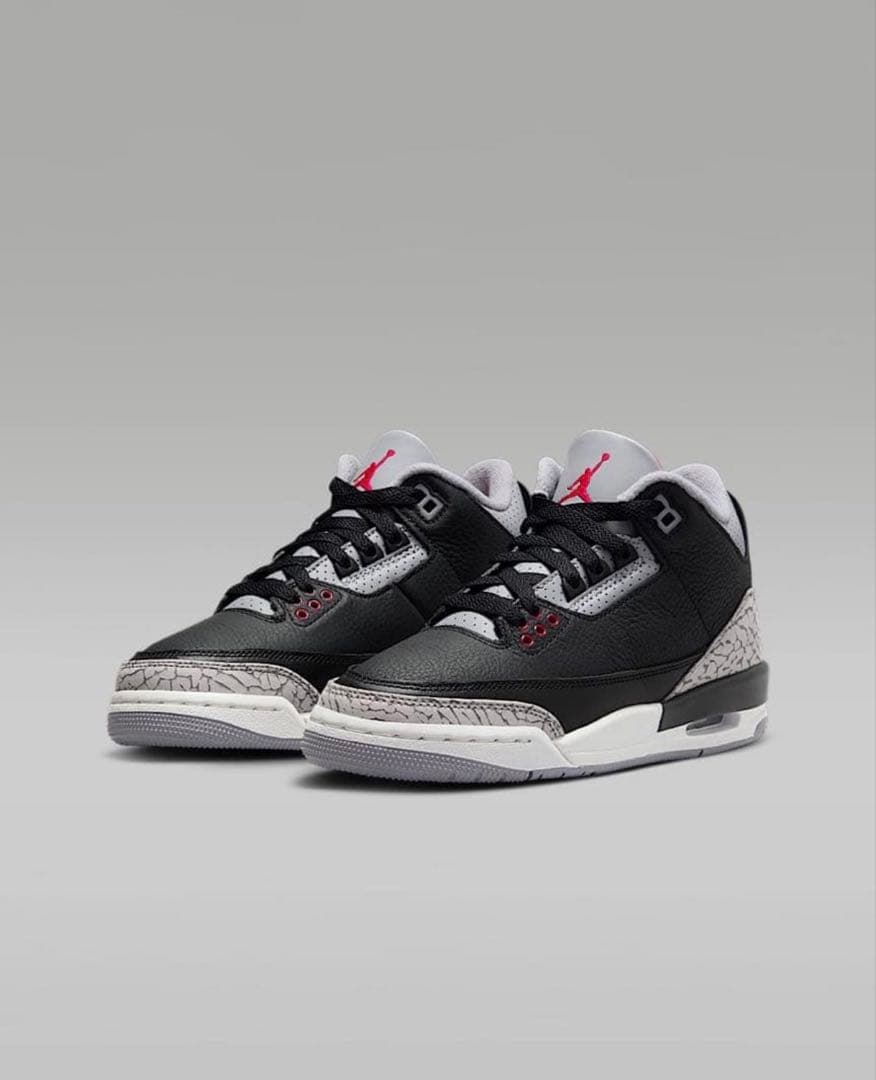 Nike Air Jordan エア ジョーダン 3レトロ「ブラック セメント」