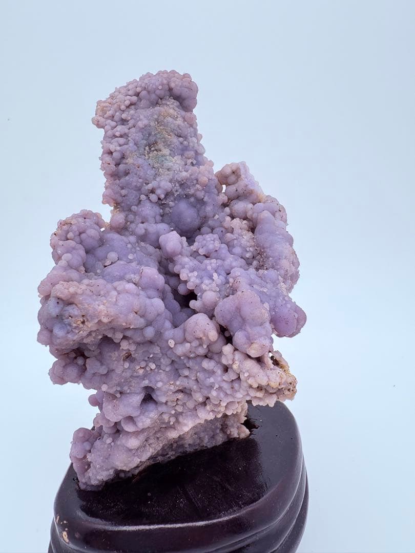 ✨希少一点物✨大型グレープアゲート原石｜玄関浄化・空間磁場・ラベンダー波動置物