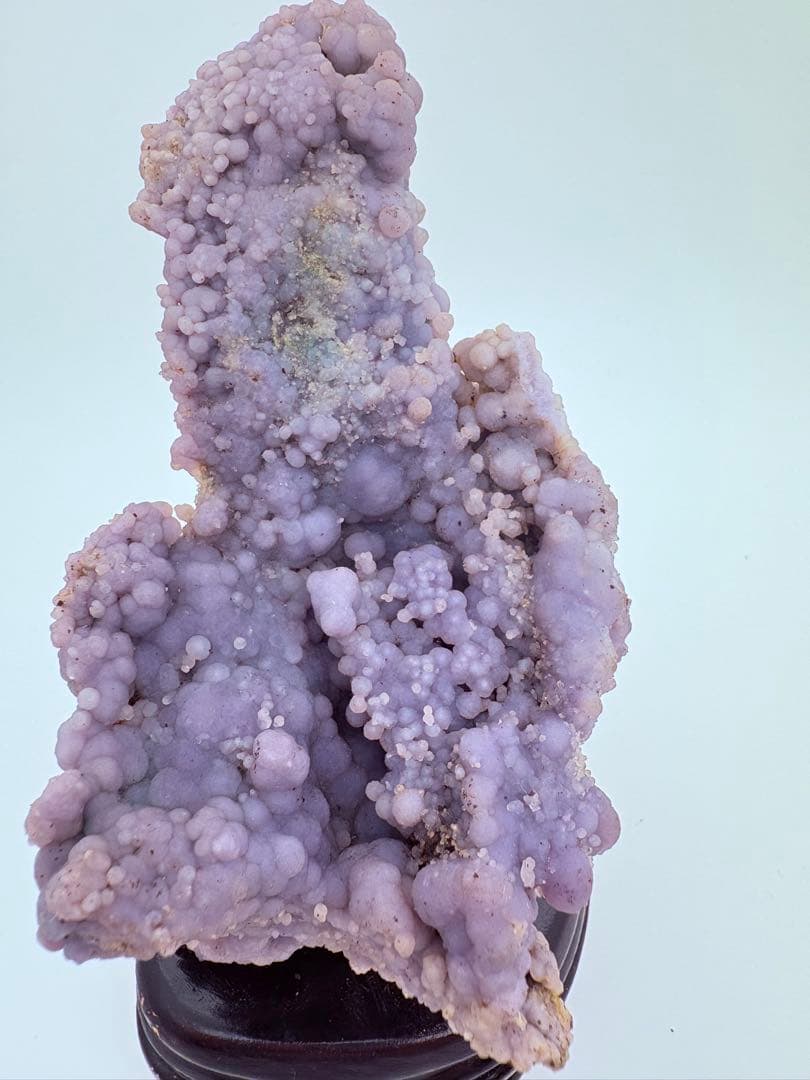 ✨希少一点物✨大型グレープアゲート原石｜玄関浄化・空間磁場・ラベンダー波動置物