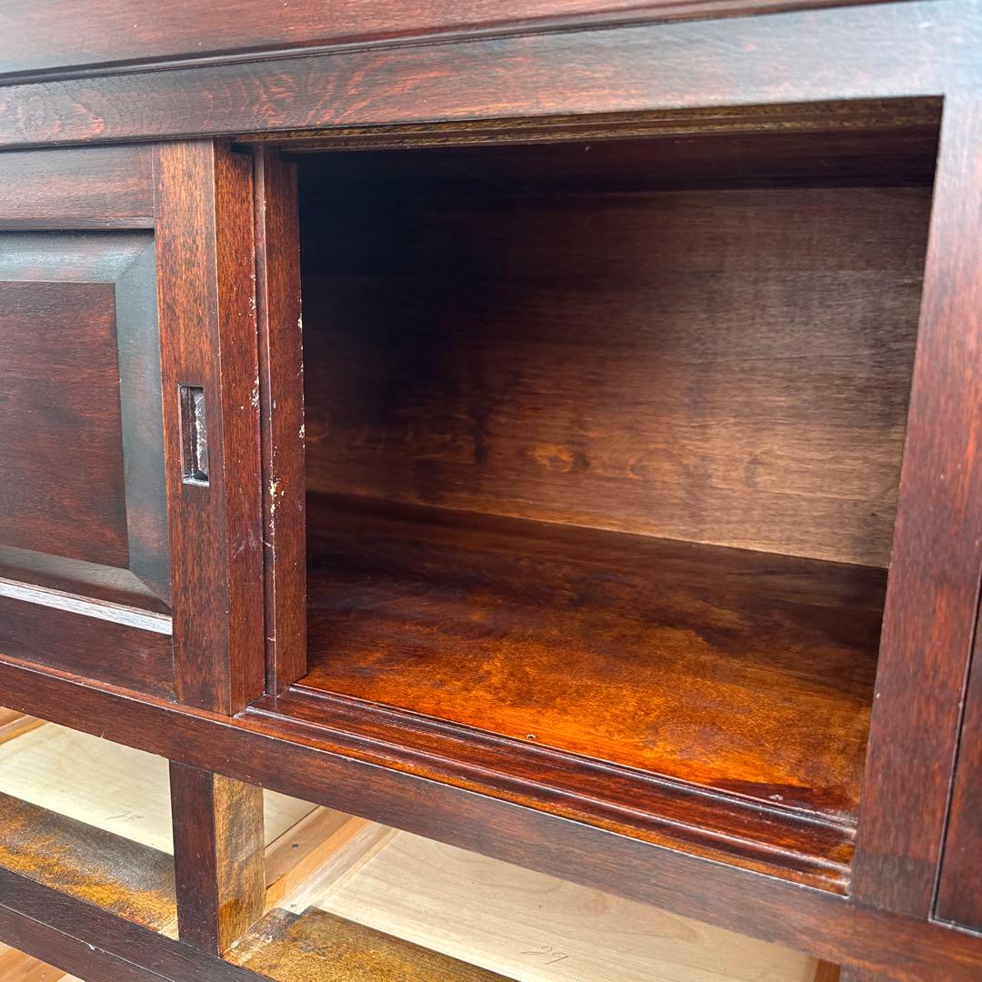 5*s様 松本民芸家具 D型和タンスⅡ ミズメザクラ無垢材 三段分割 チェスト