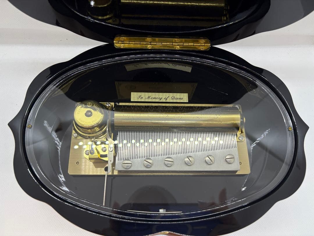 リュージュ　REUGE オルゴール ダイアナ姫 メモリアル