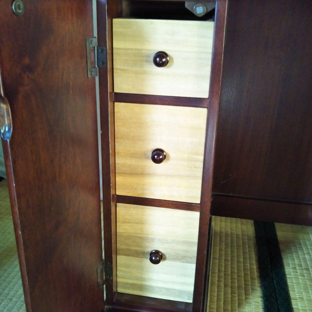 三面鏡 紫檀 ドレッサー