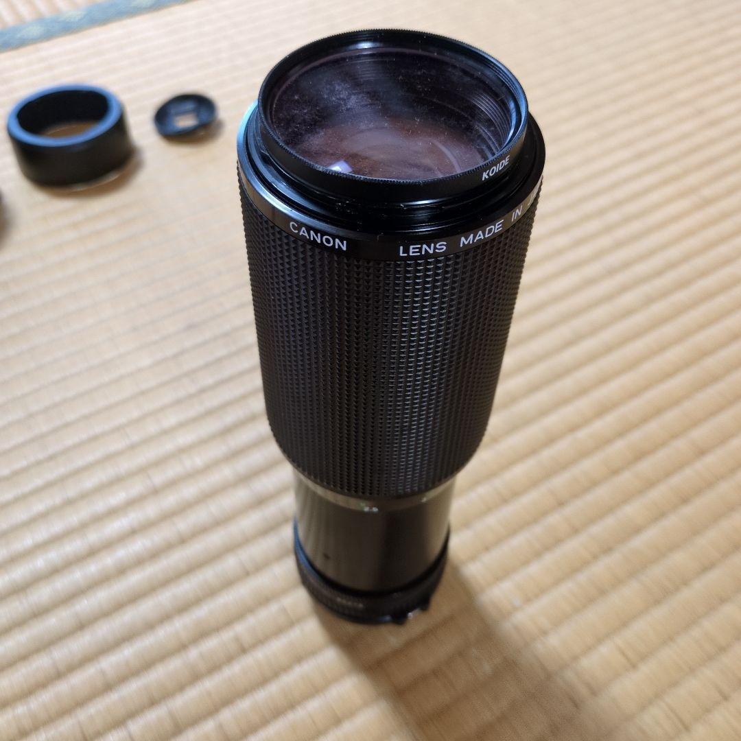 CANON AE-1、望遠レンズ等　カメラ一式