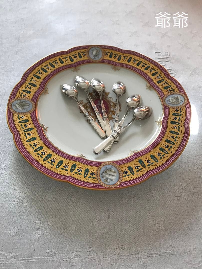 GORHAM ゴーハム／純銀 スターリングシルバー／デミタススプーン３本