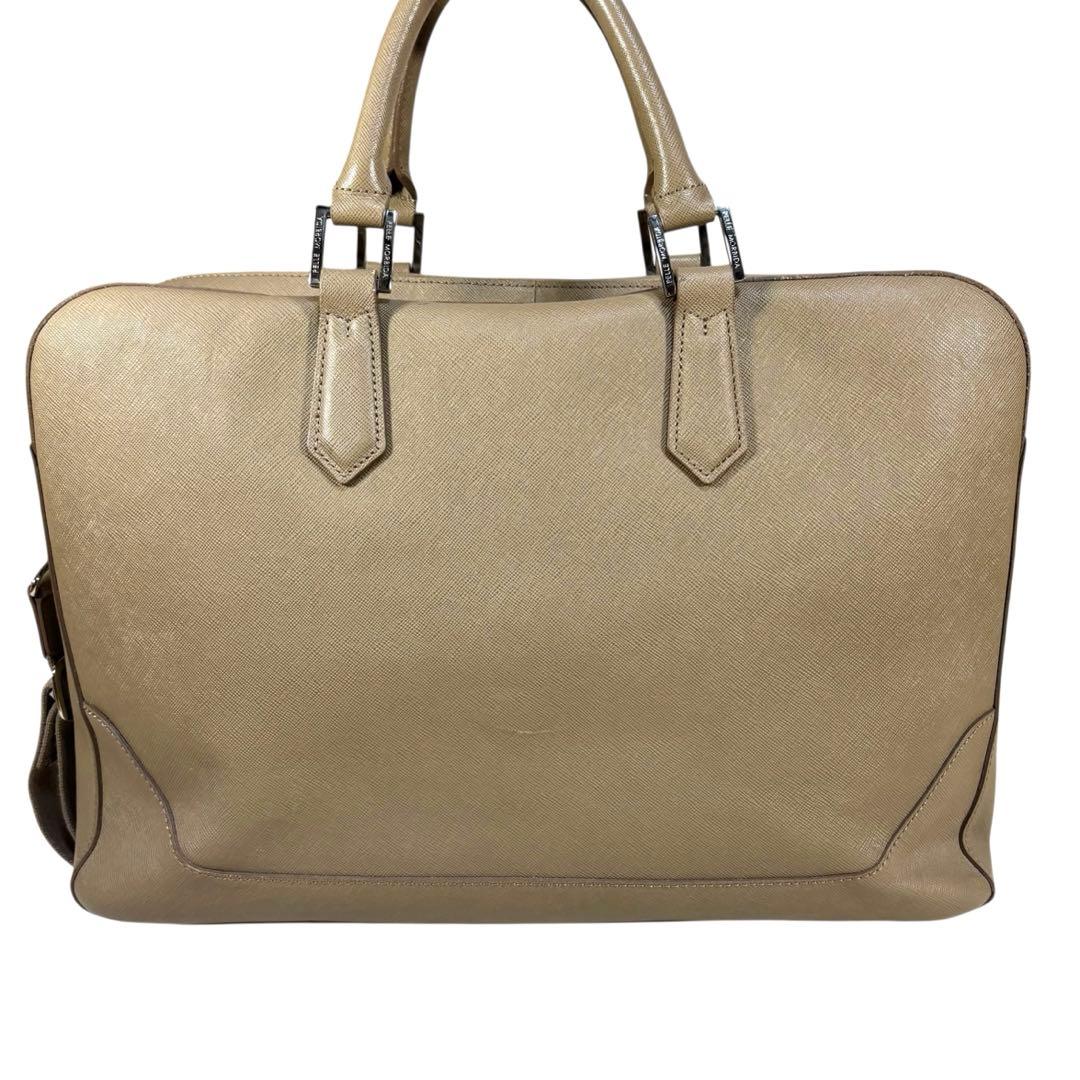【美品】ペッレモルビダ　キャピターノ 2室タイプ 2way ブリーフケース
