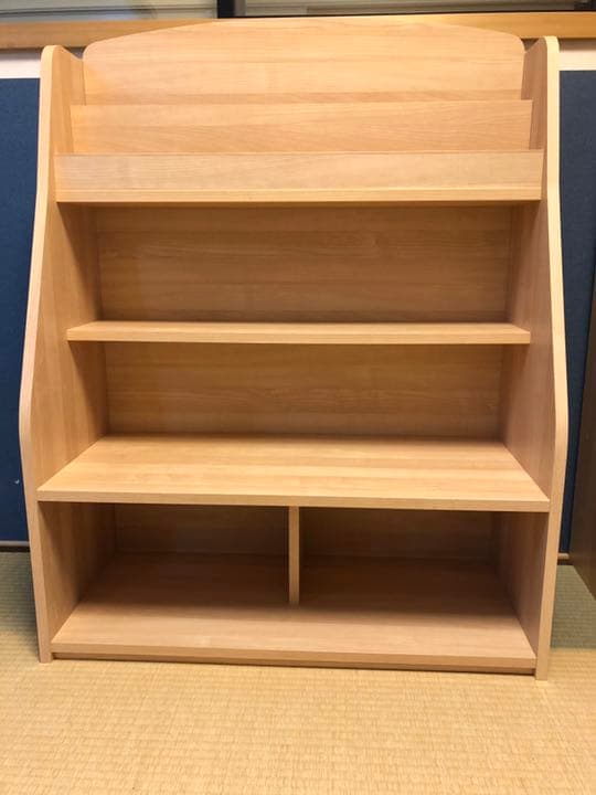 絵本ラック　ワールドワイドキッズ　収納棚　本棚
