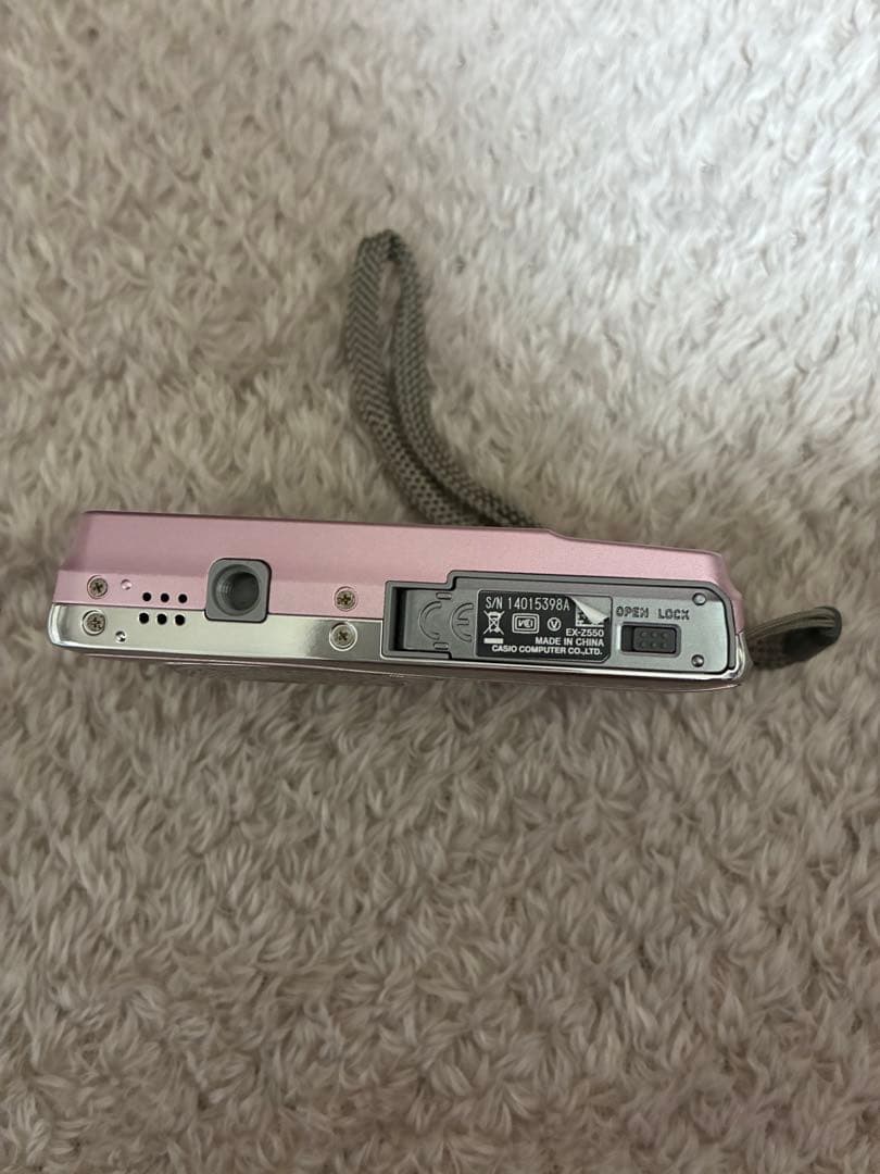 CASIO EXILIM EX-Z550 ピンク