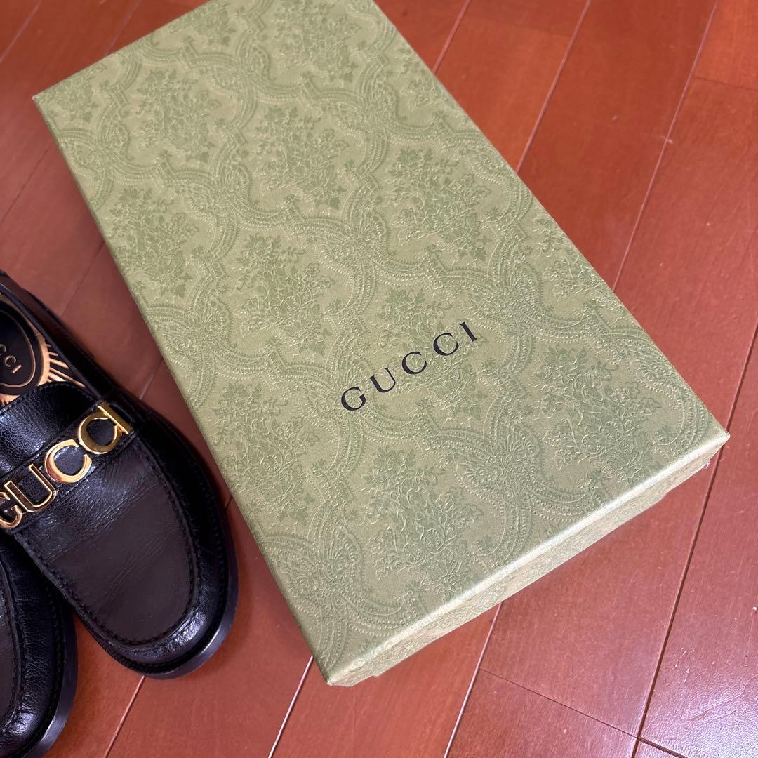 専用です。グッチ、ロゴローファー