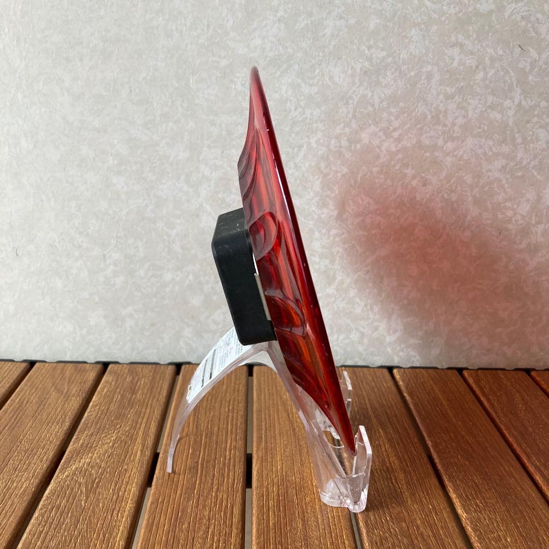 希少 ジェコー jeco ノリタケ クォーツ 壁掛け時計 ガラス製 車イラスト