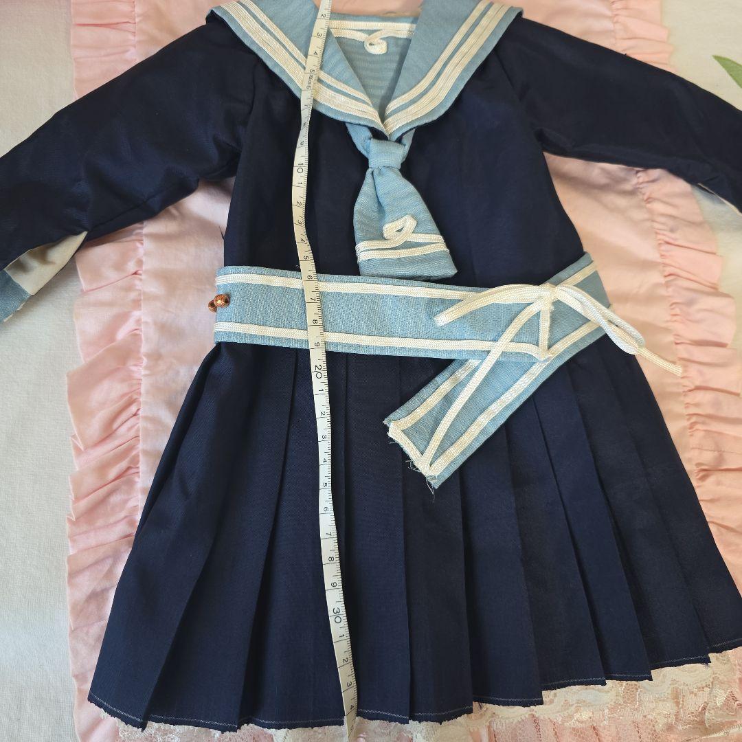 作家様　アンティークビスクドール用　ドレス　シルク　サテン