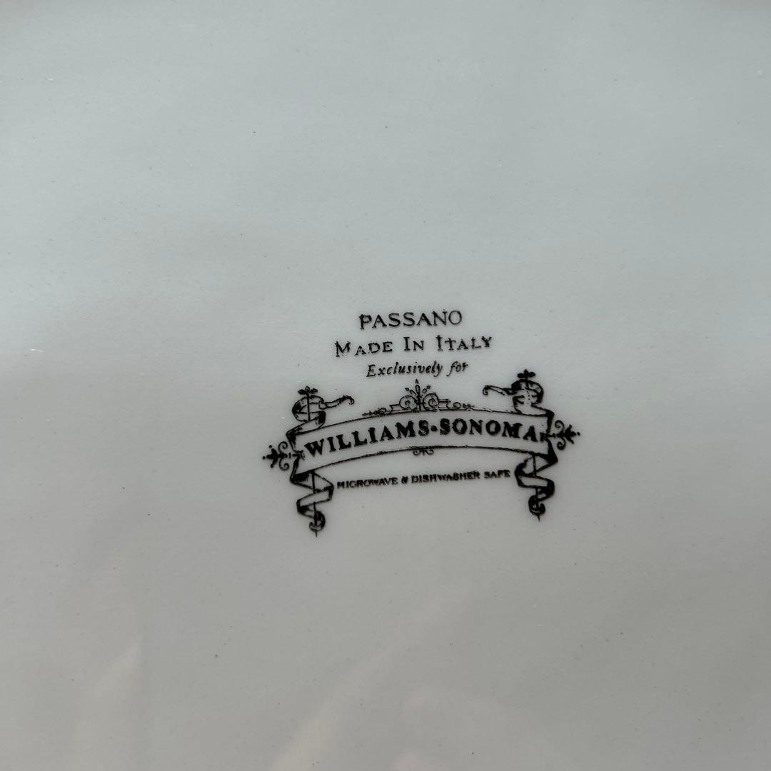 ウィリアムズソノマ　オバール皿