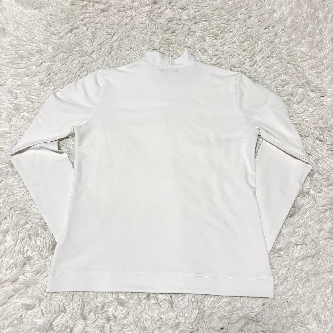 最新作 アルチビオ モックネック ハイネック ストレッチ ホワイト 冬用