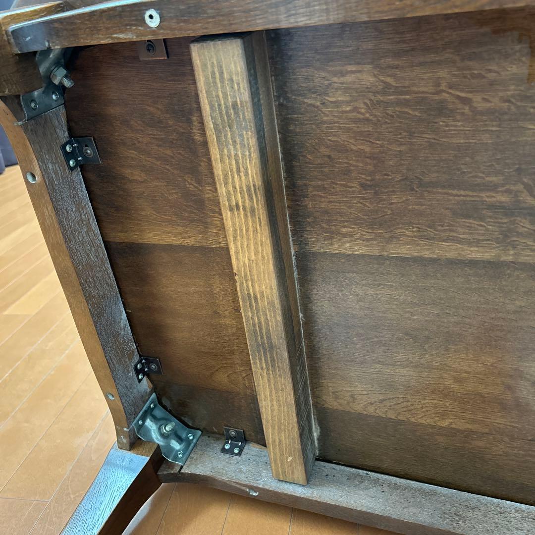 センターテーブル 飛騨家具 白川製作所 ナラ無垢材