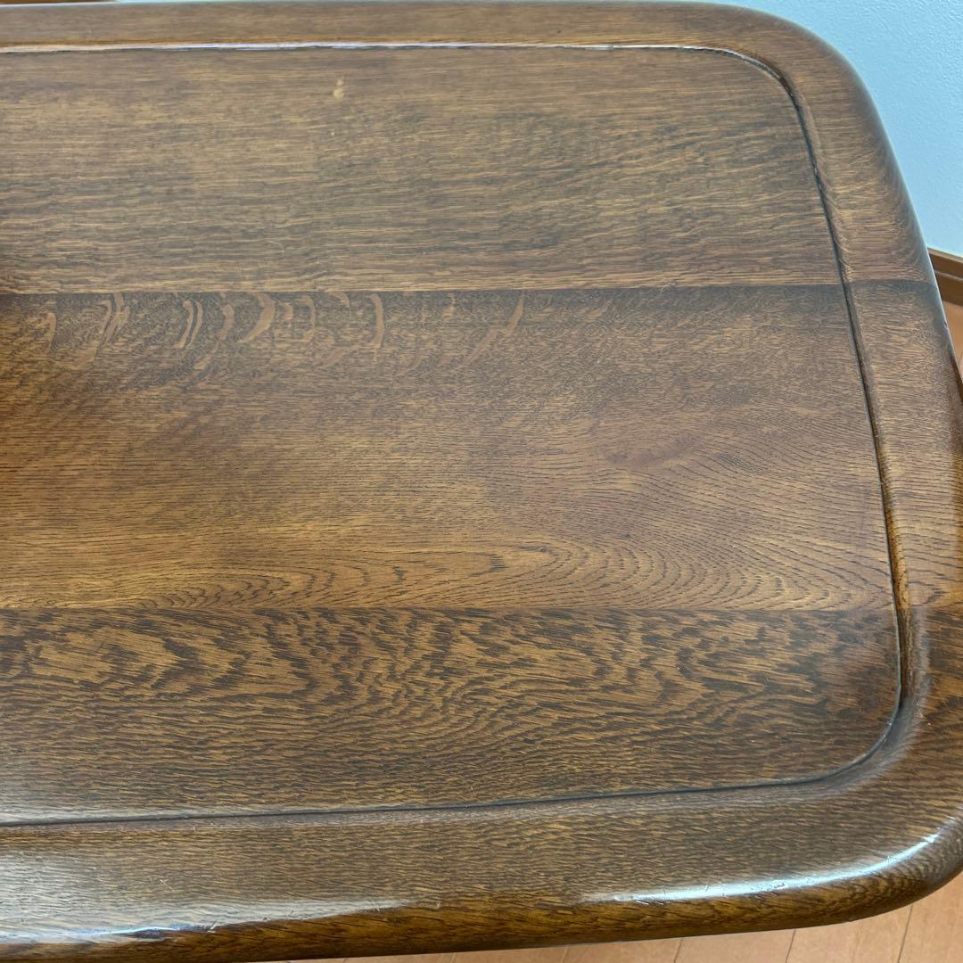 センターテーブル 飛騨家具 白川製作所 ナラ無垢材