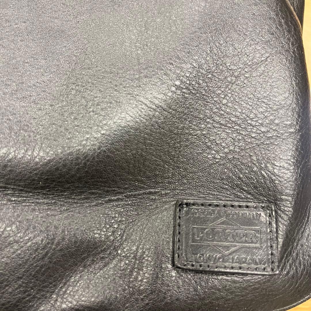 ⚫︎定価12万円‼️ PORTER BLACK 3WAY BRIEFCAS レザー