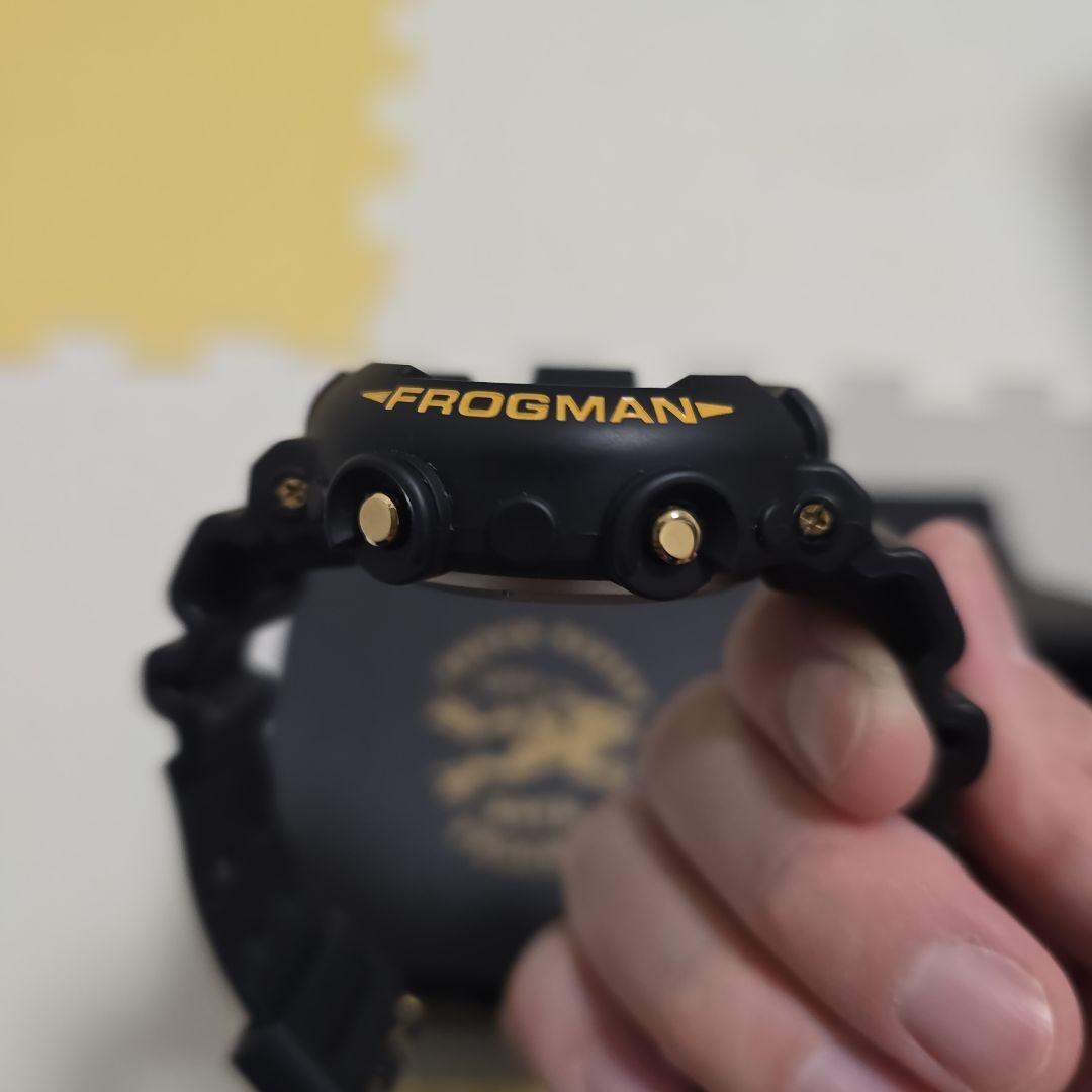 G-SHOCK FROGMAN30周年記念 GW-8230B-9AJR 黒金復刻