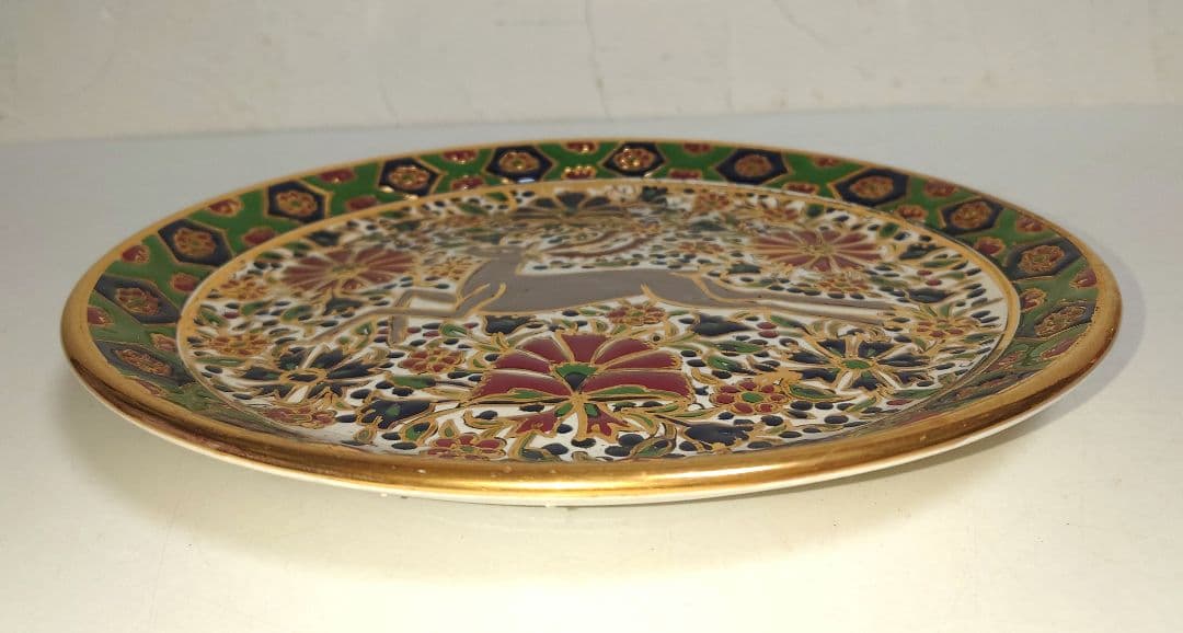 HandMade Nassos Rodos Hellaトナカイ鹿 壁掛けプレート