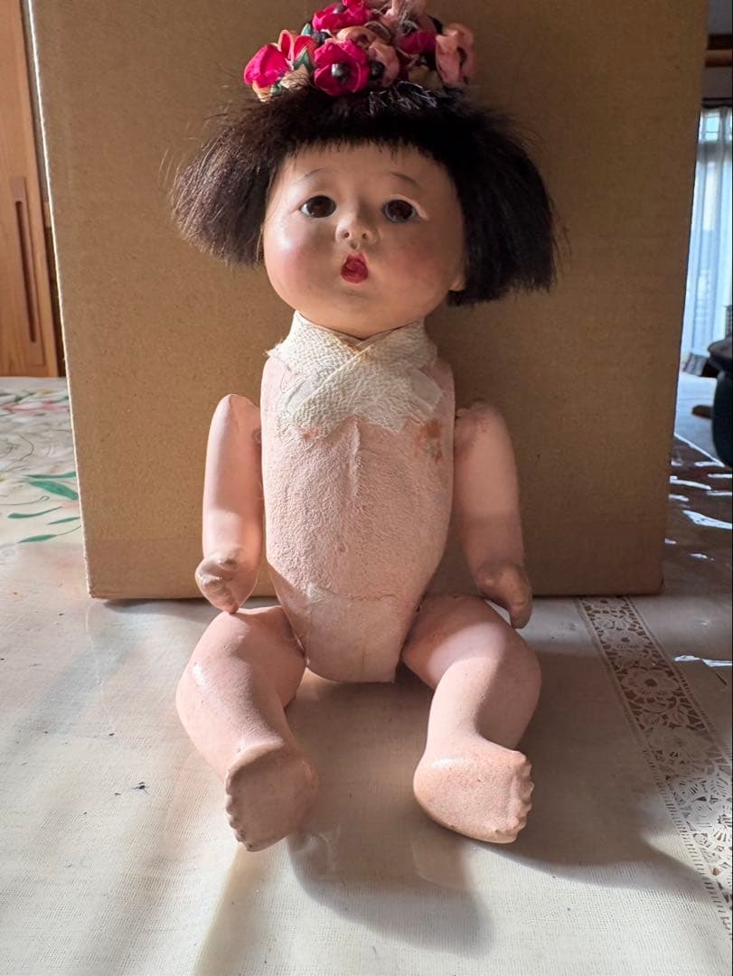 抱き人形 レトロ 和風 着物